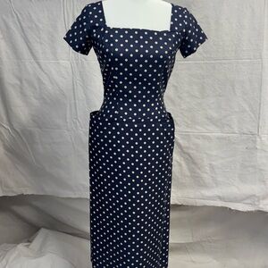 Dead Stock 1950’s polka dress